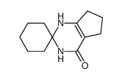 1',5',6',7'-tetrahydrospiro[cyclohexane-1,2'-cyclopenta[d]pyrimidin]-4'(3'H)-one Structure