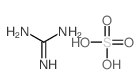 Guanidine sulfate structure