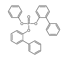 phenyl bis(2-phenylphenyl) phosphate Structure