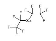 1,1,1,2,2-pentafluoro-2-(1,1,2,2,2-pentafluoroethylselanyl)ethane结构式