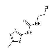 1-(2-chloroethyl)-3-(5-methylthiazol-2-yl)urea Structure