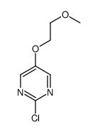2-氯-5-(2-甲氧基乙氧基)嘧啶结构式