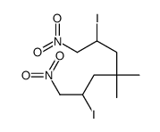 2,6-diiodo-4,4-dimethyl-1,7-dinitroheptane Structure