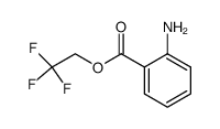 anthranilic acid-(2,2,2-trifluoro-ethyl ester) Structure