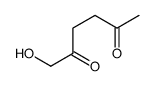 1-hydroxyhexane-2,5-dione结构式