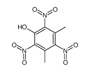 3,5-dimethyl-2,4,6-trinitrophenol Structure