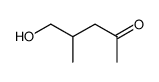 2-Pentanone, 5-hydroxy-4-methyl- (9CI) Structure