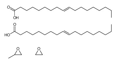 (Z,Z)-聚环氧乙烷聚甲基环氧乙烷双油酸酯结构式