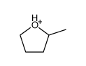 2-Methyltetrahydrofuran-hydroxonium-Ion结构式