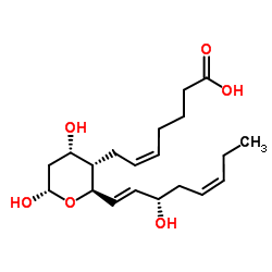 Thromboxane B3 structure