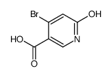 4-溴-6-羟基烟酸结构式