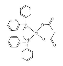 [Pd(OAc)2(dppe)] Structure