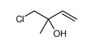 1-chloro-2-methylbut-3-en-2-ol结构式