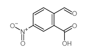 Benzoic acid,2-formyl-5-nitro-结构式