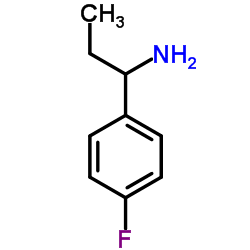 1-(4-氟-苯基)-丙胺结构式