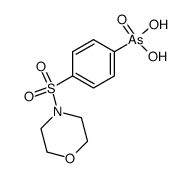 [4-(morpholine-4-sulfonyl)-phenyl]-arsonic acid Structure