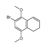 6-bromo-5,8-dimethoxy-1,2-dihydronaphthalene结构式