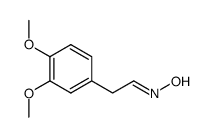 3,4-dimethoxyphenylacetaldehyde oxime结构式