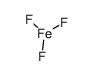 无水氟化铁(III)结构式