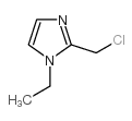 2-CHLOROMETHYL-1-ETHYL-1H-IMIDAZOLE Structure