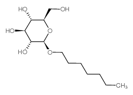 庚基-β-D-吡喃葡萄糖苷图片