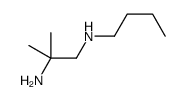 (2-氨基-2-甲基丙基)(丁基)胺结构式