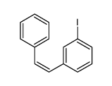 1-iodo-3-(2-phenylethenyl)benzene Structure