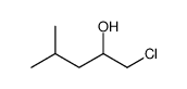 1-chloro-4-methylpentan-2-ol结构式