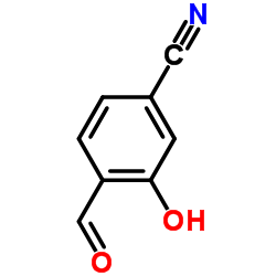 3-羟基-4-甲酰基苯腈结构式