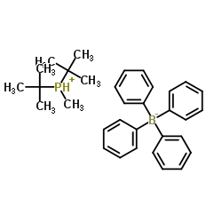 四苯基硼化二叔丁基甲基膦结构式