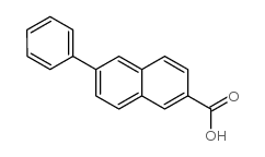 6-Phenylnaphthalene-2-carboxylic acid结构式