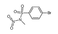 4-bromo-N-methyl-N-nitrobenzenesulfonamide结构式