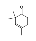 2,2,4-trimethyl-3-cyclohexen-1-one结构式
