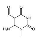 1-Methyl-5-formyl-6-aminouracil Structure