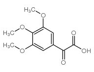 2-酮-2-(3,4,5-三甲氧苯基)乙酸结构式