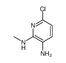 6-氯-N2-甲基吡啶-2,3-二胺结构式
