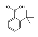 (2-(叔丁基)苯基)硼酸结构式