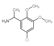 1-(5-氯-2,3-二甲氧基苯基)乙胺结构式