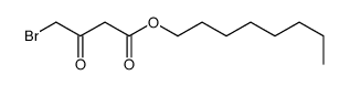 octyl 4-bromo-3-oxobutanoate结构式