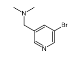 5-溴-N,N-二甲基-3-吡啶甲胺结构式