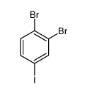 1,2-二溴-4-碘苯结构式