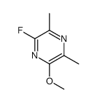 2-fluoro-6-methoxy-3,5-dimethylpyrazine Structure