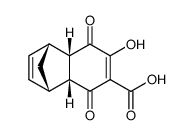 7-hydroxy-5,8-dioxo-1,4,4α,5,8,8α-hexahydro-1,4-methanonaphthalene-6-carboxylic acid Structure