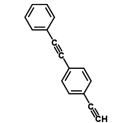 1-乙炔基-4-(苯乙炔基)苯结构式