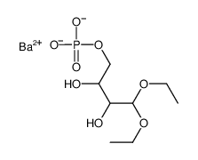 barium 4,4-diethoxy-2,3-dihydroxybutyl phosphate Structure