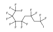 1,1,1,2,2,3,3,4,4,6,6,8,8-tridecafluoro-8-iodooctane结构式