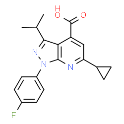 PPARα activator compound 3结构式