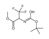 Dl-N-Boc-3,3,3-Trifluoroalanine,MethylEster Structure