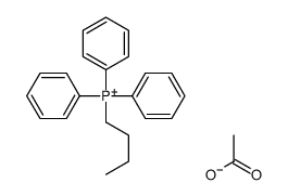 butyl(triphenyl)phosphanium,acetate Structure