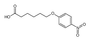 6-(4-nitrophenoxy)-hexanoic acid结构式